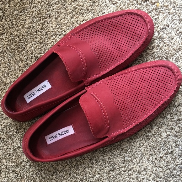 Steve Madden Read Leather Slip on loafers